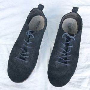 GEOX Women’s Suede Navy Oxford Shoes